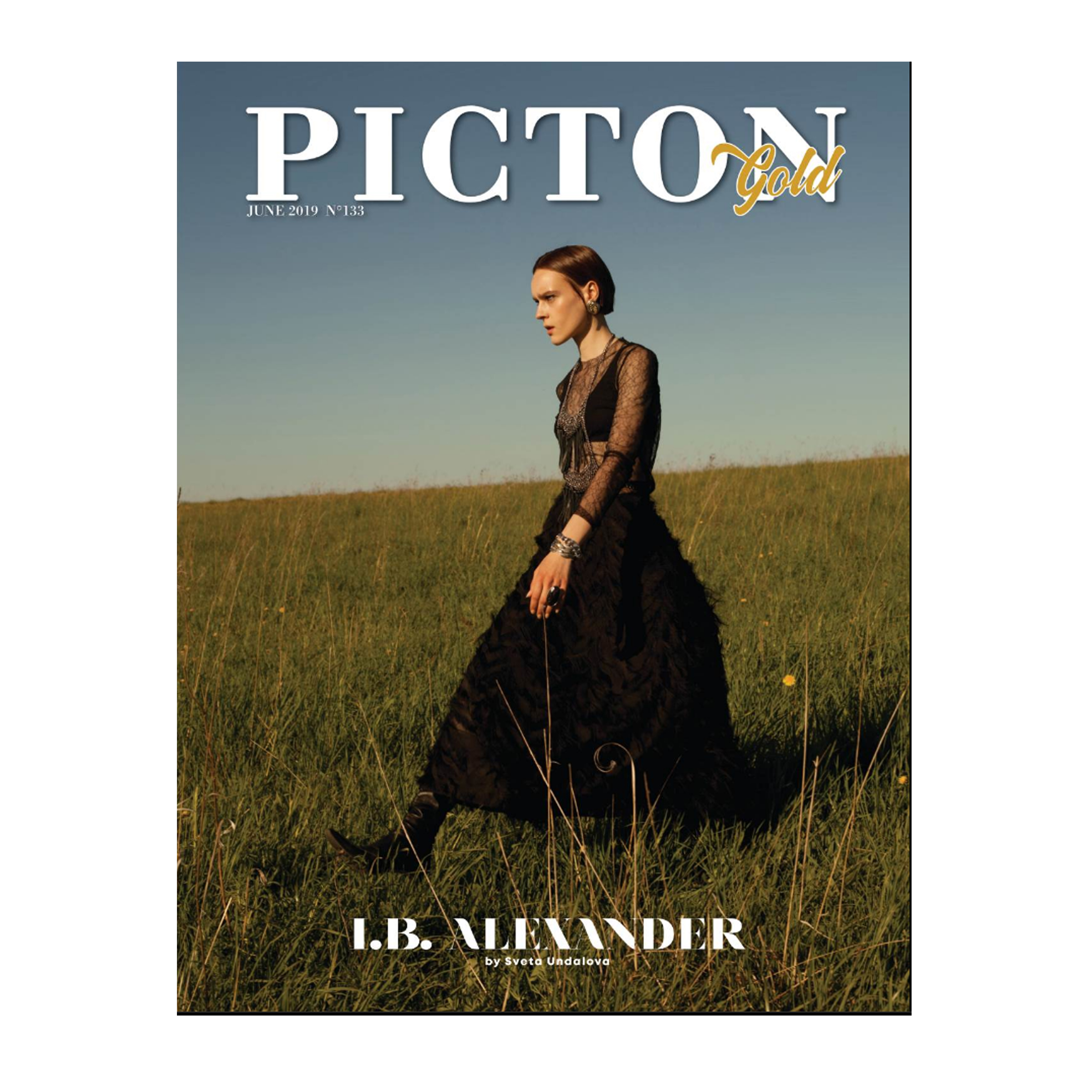 «INSPIRED BY ALEXANDER» for   PICTON Magazine June 2019 GOLD N133